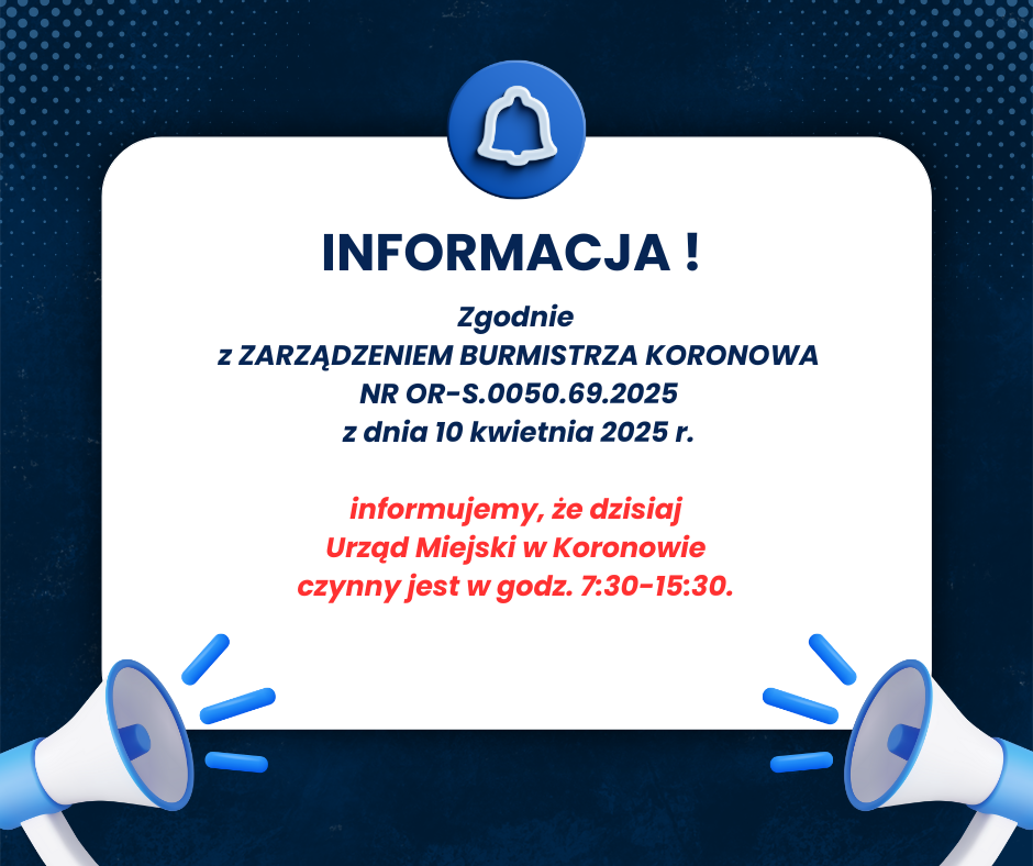 Blue And White Modern Important Announcement Facebook Post