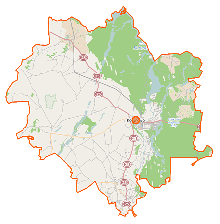 Koronowo gmina location map 1